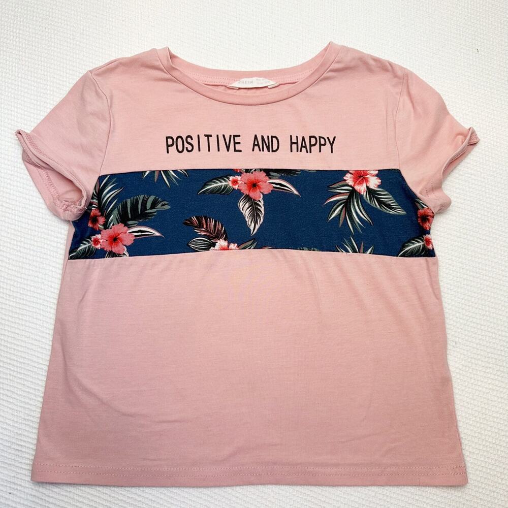 Shein Positive And Happy Tee